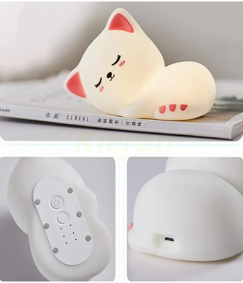 Soft Cat Nightlight