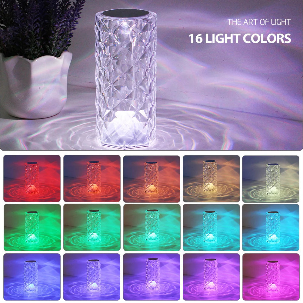 Crystal Table Lamp